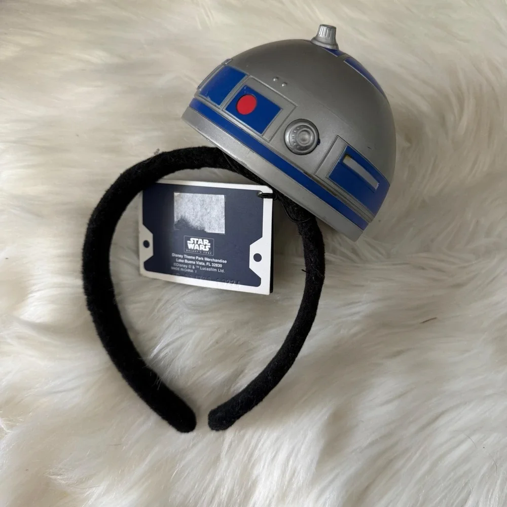 NWT - Disney Parks - R2-D2 Star Wars Light Up Headband